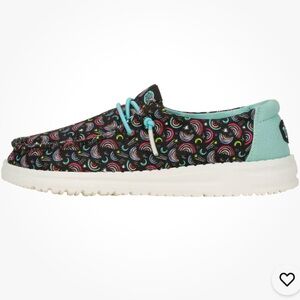Hey Dude Wendy Youth Rainbow Sky - Black